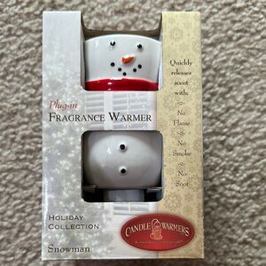 Candle Warmers Snowman Fragrance Warmer